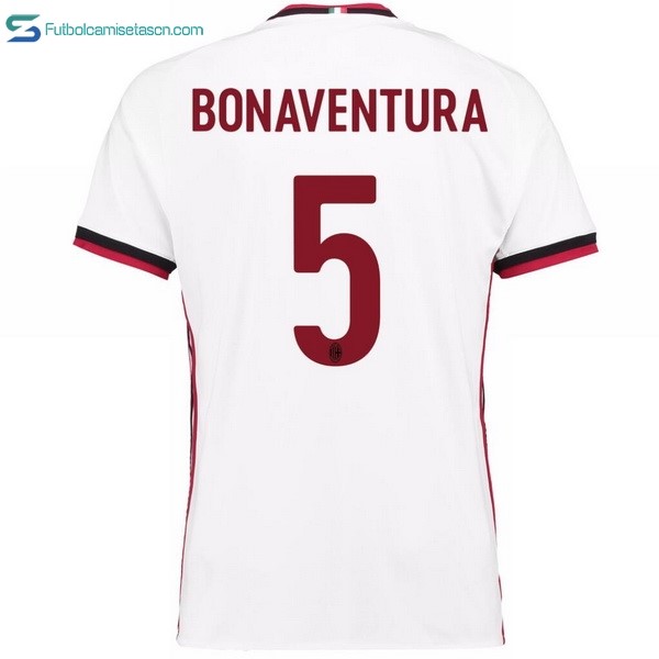 Camiseta Milan 2ª Bonaventura 2017/18